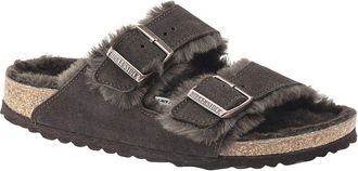 Birkenstock Arizona Shearling Suede Sandal