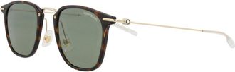 Montblanc Mens Mb0295s 49Mm Sunglasses