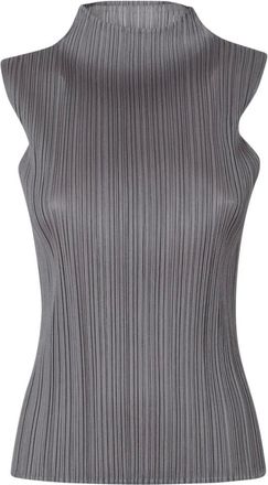 Issey Miyake Mujer, Camisetas, Gris, Talla: L