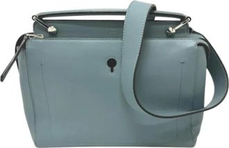 Fendi Pre-owned Cross Body Bags, female, Blue, Size: ONE SIZE Pre-owned Leather fendi-bags