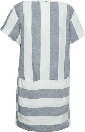 Max Mara 2024 striped pocket dress - Blue