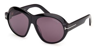 Tom Ford FT1113 INGER 01A Womens Sunglasses Black Size 59