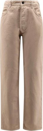 Stone Island J100005 Straight Jeans - Heren - Regular Fit Jeans - Beige - W33 - Katoen - Jeans