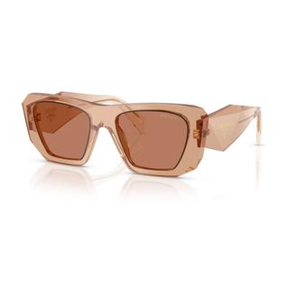 Prada Dames, Accessoires, Roze, Maat: 53 MM Polyamide