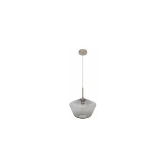 Fabrilamp Colgante Pinap 1xe27 Niquel/ahumado Regx30x30 Cm - Fabrilamp