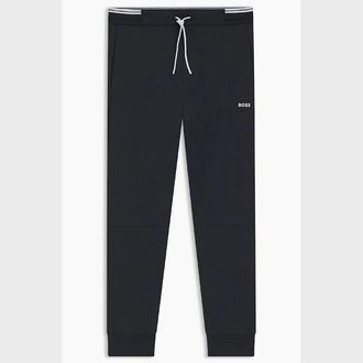 HUGO BOSS Mens Zone Stripe Detail Tracksuit Bottoms - Navy - Size: 35/34/32