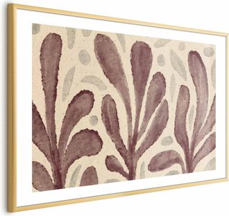 OEM P&oacute;ster - Hojas Y Manchas - Grandes Formas Temblorosas Inspiradas En Matisse