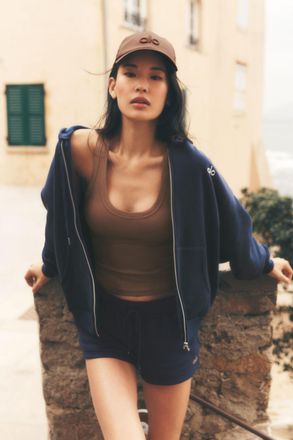 Alo | Timeless Tank Top in Sun Kissed Brown, Size: Medium