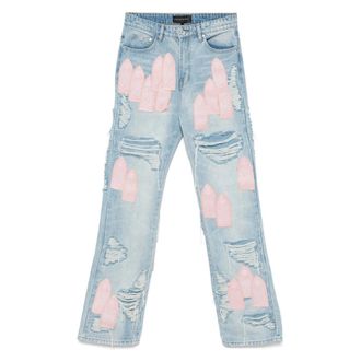 Who Decides War by Ev Bravado Denim Blue, Pink