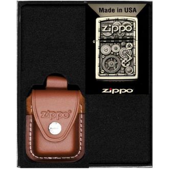 OEM Encendedor Zippo Gear Weels Set De Regalo N.&ordm; 4