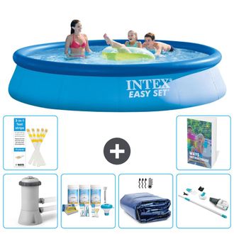 Intex Piscina Easy Set Redonda - 396x84 Cm - 7-piezas S310