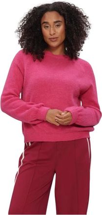 Pom Amsterdam Truien & Vesten, Dames, Roze, S, Milou Ultra Sweater