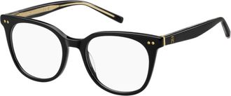 Tommy Hilfiger Zwarte Brillen TH 2160 - unisex - Brillen - Zwart - 50 MM - Accessoires