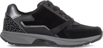 Gabor Schoenen, Dames, Zwart, 38 EU, Rollingsoft Sneaker