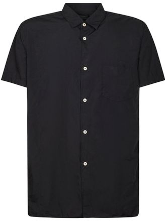 Comme Des Gar&ccedil;ons Short-Sleeved Casual Shirt with Classic Collar