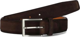 Magnanni Bruine Su&egrave;de Riem - Heren - Riemen - Bruin - 115 CM - Su&egrave;de - Accessoires
