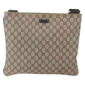 Gucci Pre-owned Vintage Canvas Cross Body Bag - unisex - Gucci Vintage - Vintage Cross Body Bags - Beige - ONE SIZE - Pre-owned