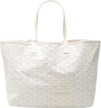 Goyard Pre-owned Fabric Tote - Dames - Vintage Shopper - Wit - ONE Size - Vintage