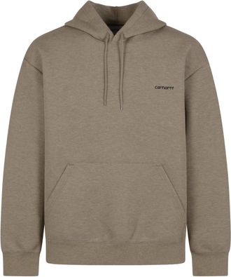 Carhartt Work in Progress Hooded Alda Sweat - Heren - Hoodies - Beige - L - Katoen - Hoodies & sweatvesten