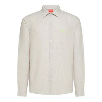 Sun 68 S36122 Casual Shirt - male - Sun68 - Casual Shirts - Beige - 2XL - Shirts