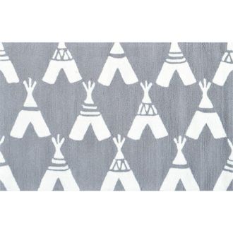 R16 Home Teepee Indoor/Outdoor Doormat in Grey/White at Nordstrom Rack