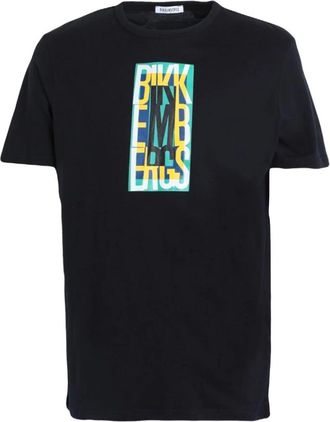Dirk Bikkembergs T-shirt - Heren - T-shirts - Zwart - S - Tops