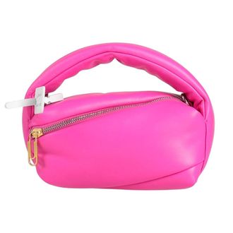 Off-white Womens Pump Pouch 19 Fuchsia - Cream