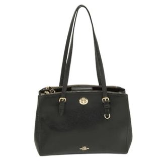 Coach Pre-owned Shoulder Bags, female, Black, Size: ONE SIZE Pre-owned Leather handbags