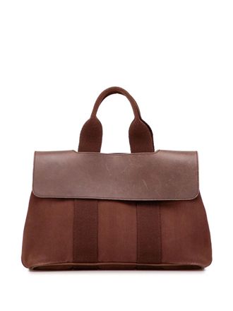Hermès 1990-2014 Toile and Swift Valparaiso PM handtas - Bruin