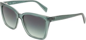 Liu Jo Lj 818S Zonnebril - Dames - Zonnebrillen - Blauw - 56 MM - Accessoires