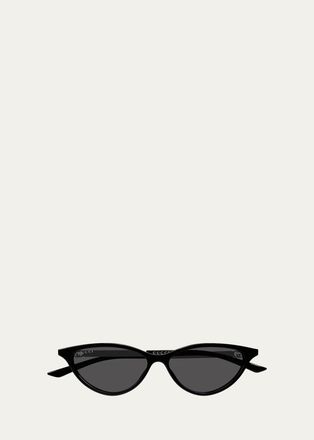 Gucci Generation Interlocking G 54MM Cat-Eye Sunglasses