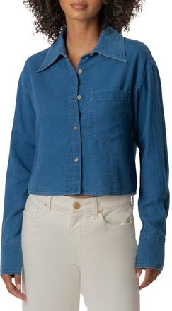 Kut from the Kloth Alyssa Crop Shirt in Starting at Nordstrom, Size X-Large