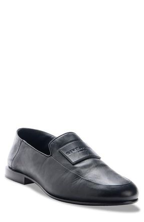 Givenchy Logo Label Convertible Loafer in Black at Nordstrom, Size 13Us