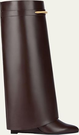 Givenchy Shark Pinch Leather Boots