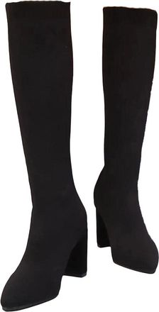 Generic Womens Pleated Gothic Style Mid Calf Boots Motorcycle Chunky Heel Fashion Boots