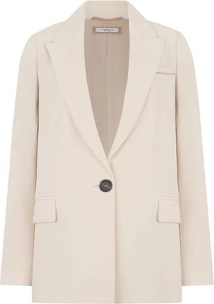 PESERICO Blazer monopetto con bottoni - Toni neutri