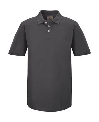 G.I.G.A. DX by killtec Poloshirt GS 5 MN PLSHRT GOTS, Herren, Gr. 4XL, grau (anthrazit), Obermaterial: 100% Baumwolle, G.I.G.A. DX BY KILLTEC, Shirts Poloshirt, GOTS-zertifi