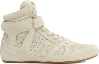 Isabel Marant Senny High Suede Sneakers