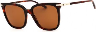 Ferragamo SF2037S 640 Red Tortoise/Brown