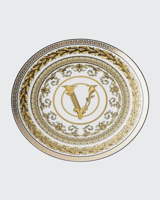 Versace Virtus Gala White Bread & Butter Plate
