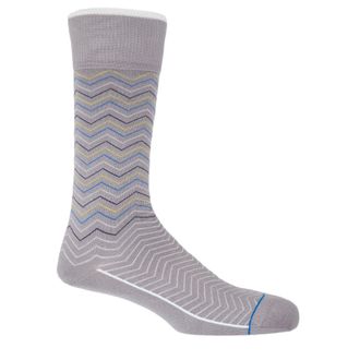 Peper Harow Oblique Mens Socks - Grey