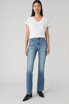 Levi's Jeans 725 bootcut a vita alta - Donna - 25X28 - Blu / Eternal Indigo Mid