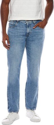 7 For All Mankind The Straight Linen-Blend Station Jean