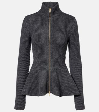 Alaia Ala&iuml;a Wool and cashmere cardigan