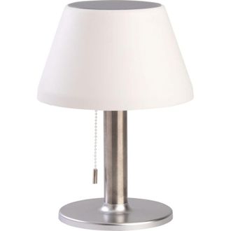 OEM L&aacute;mpara De Mesa Led Inal&aacute;mbrica Para Exterior (puerto Usb-c + Solar, Bater&iacute;a De Hasta 6 Horas De Duraci&oacute;n, Ip44, Regulable Y Luz Nocturna)