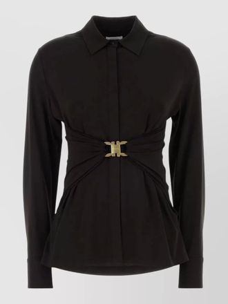 Ferragamo shirt top long sleeves buttoned cuffs