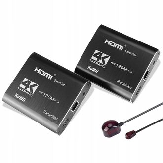 OEM Extensor Convertidor Hdmi Lan Par Trenzado Rj45 120m Ir