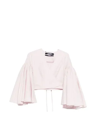 Jacquemus Jacquemus Womens Le Cache Coeur Paysan Top