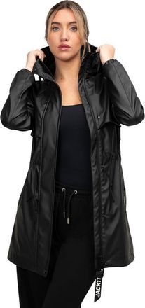JACK1T Aurora Cape Raincoat in Black at Nordstrom, Size X-Large