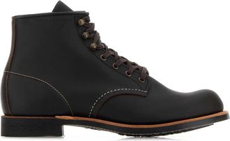 Red Wing Shoes Black Leather Ankle Boots
